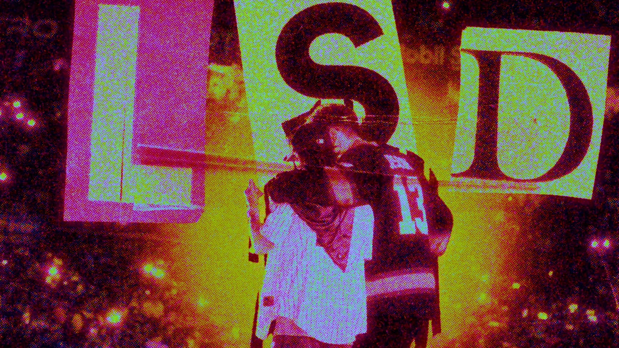 Fotograma experimental del video LSD